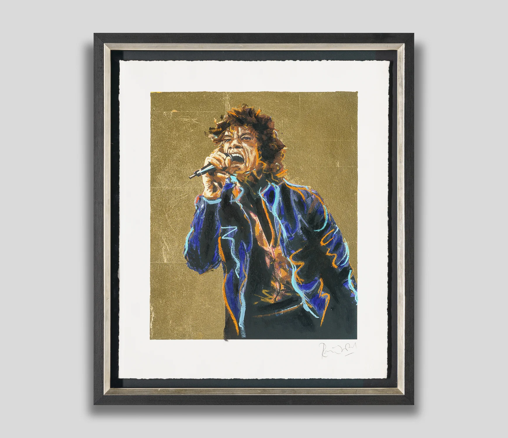 Study for Mick II, Inkjet and Screenprint...(SP0