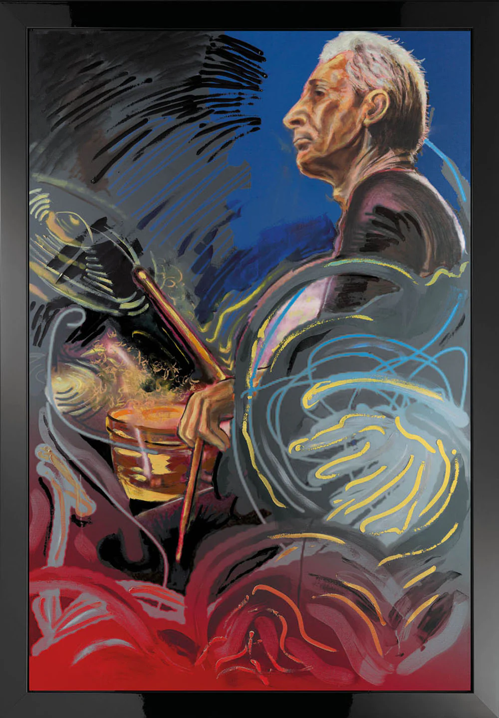 The Blue Smoke Suite - Charlie - Boxed Canvas Edition - Image 2