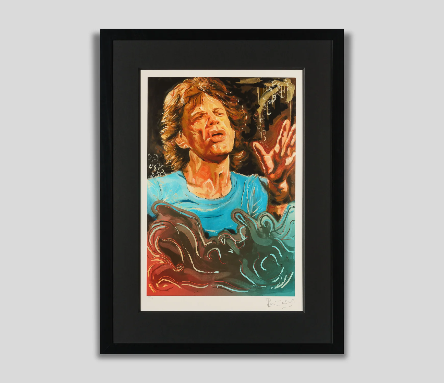 The Blue Smoke Suite - Mick - Giclee on Paper Edition