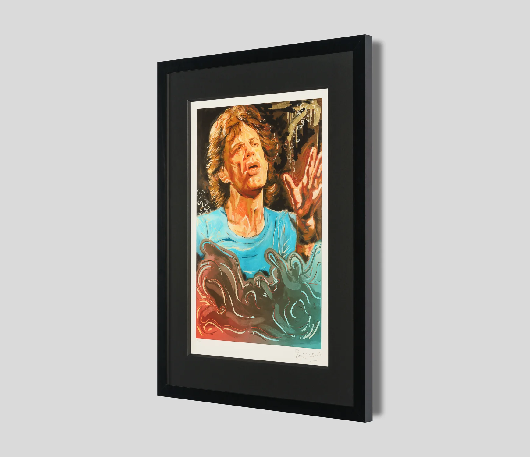 The Blue Smoke Suite - Mick - Giclee on Paper Edition - Image 2