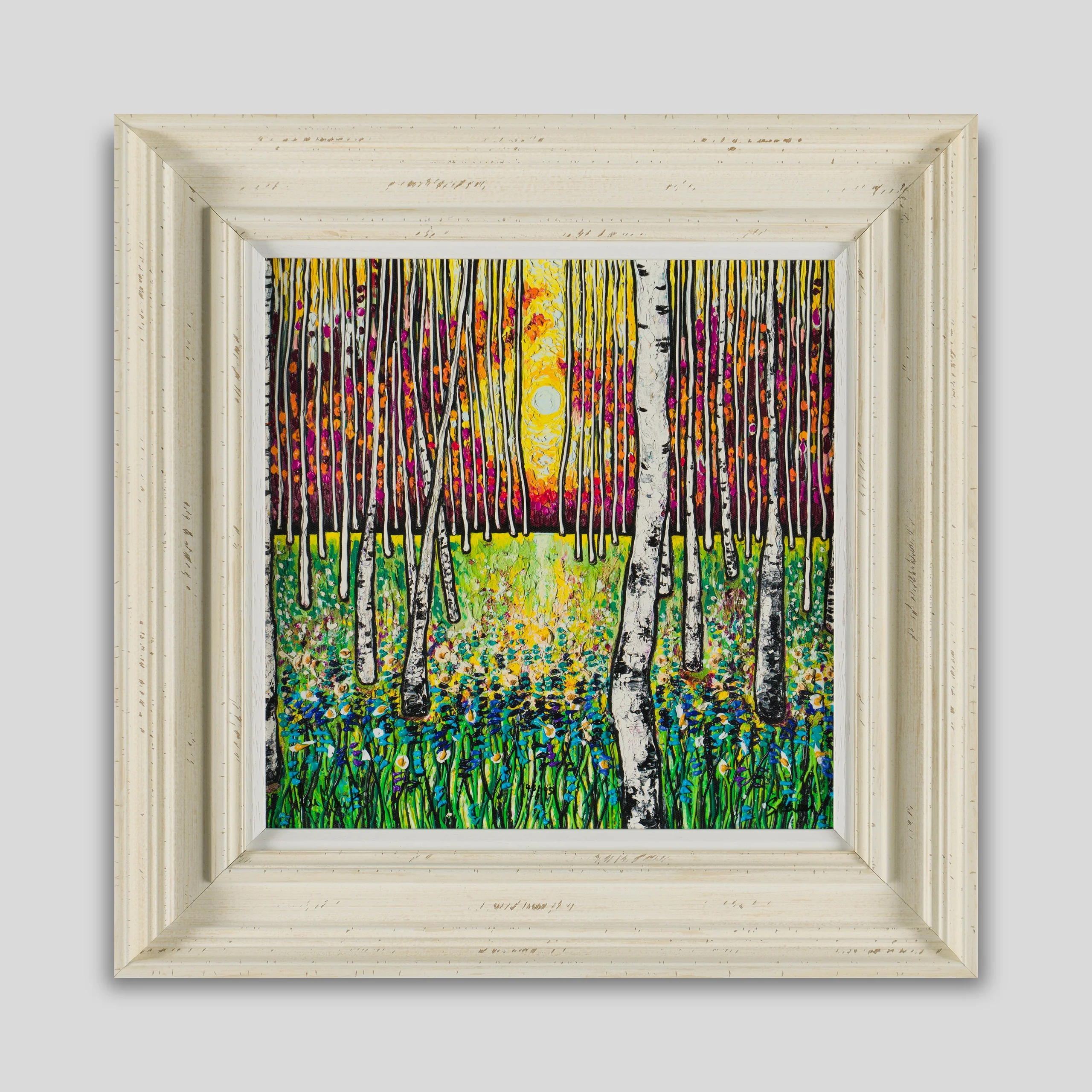 A Voice From The World Of Men | Canvas on Board