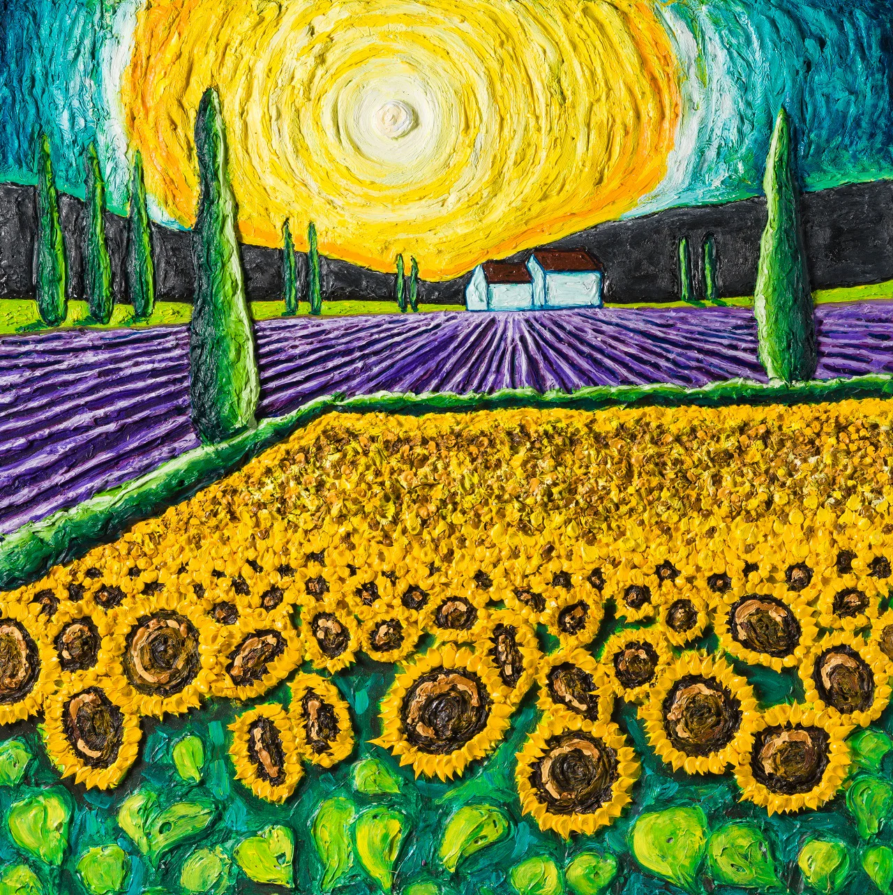 Cornerfield Sunflowers - Image 9