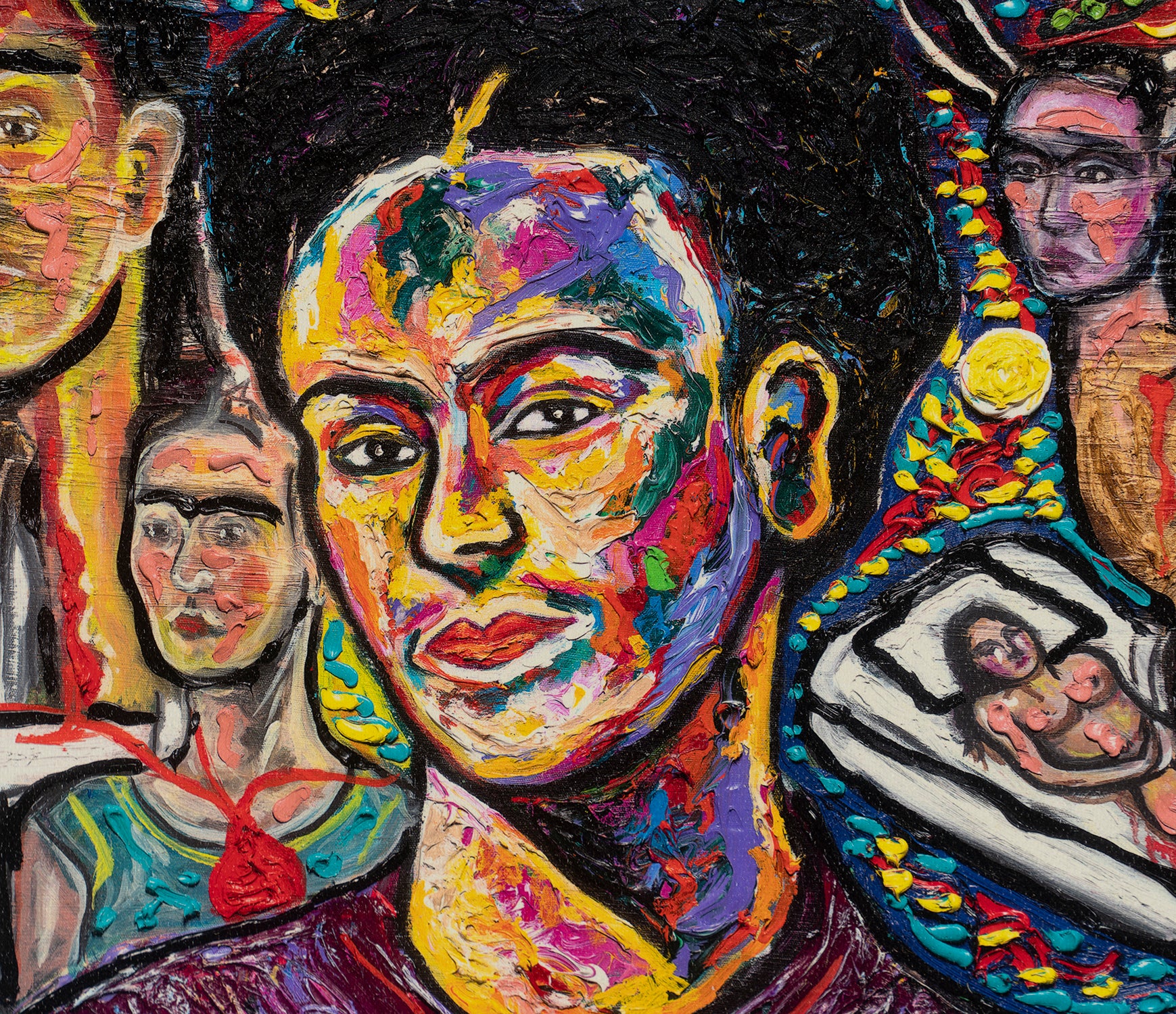 Kahlo | Canvas on Board - Image 3