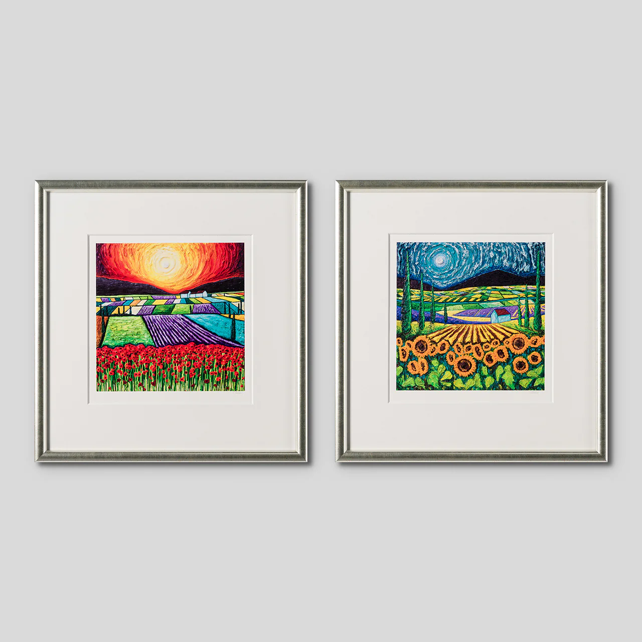Lasting Impressions | Framed Set of Two