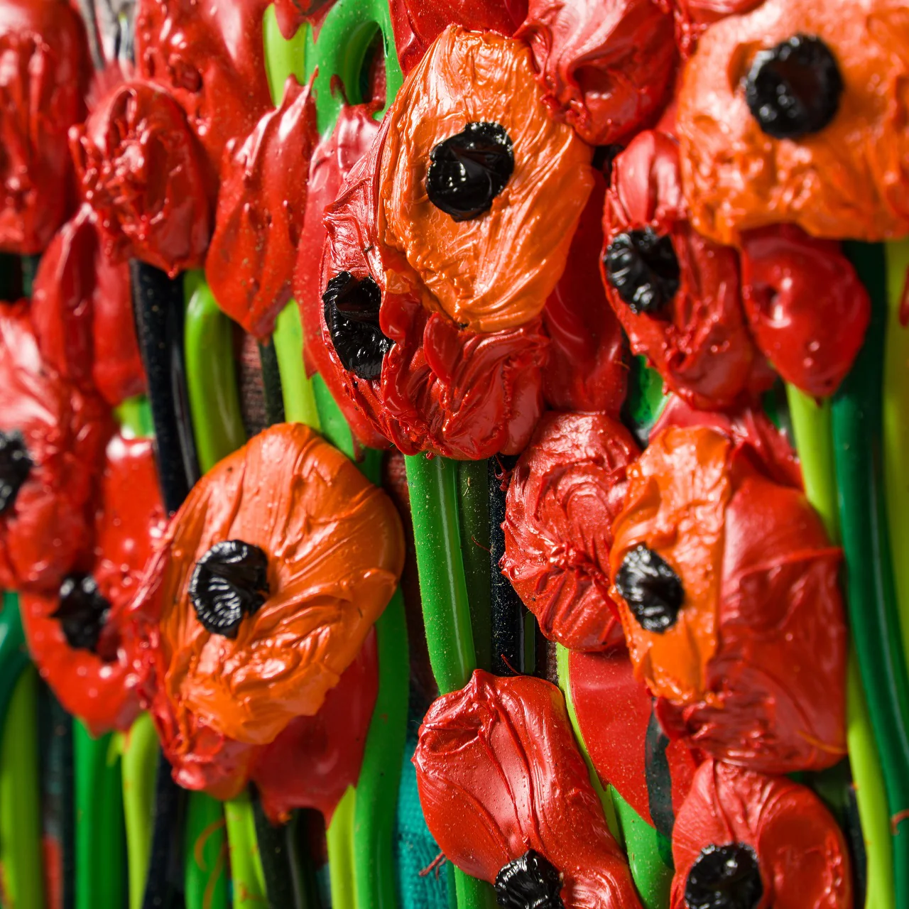 Patchwork Poppy Field - Image 3