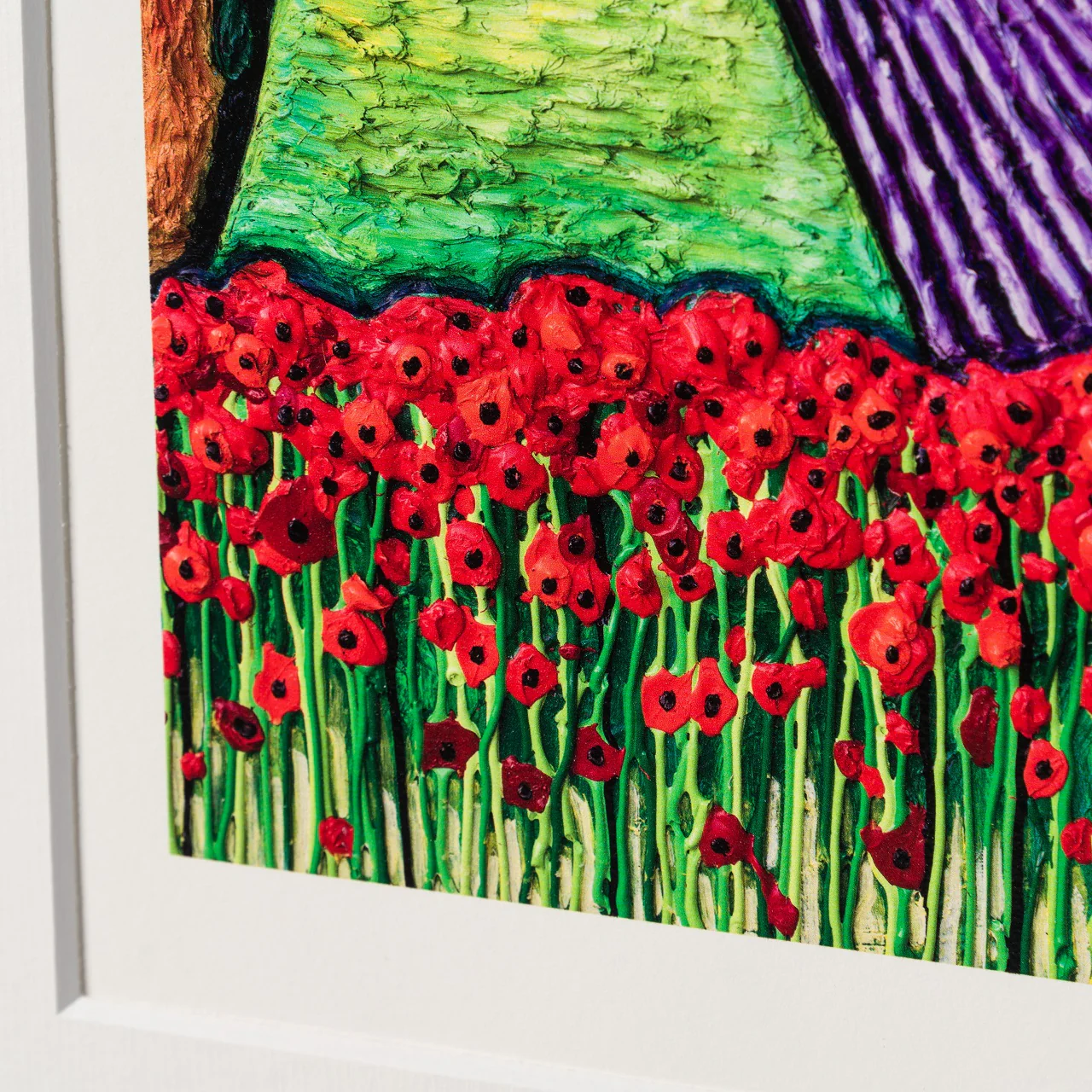 Sunset On Poppy Field | Giclée On Paper - Image 6