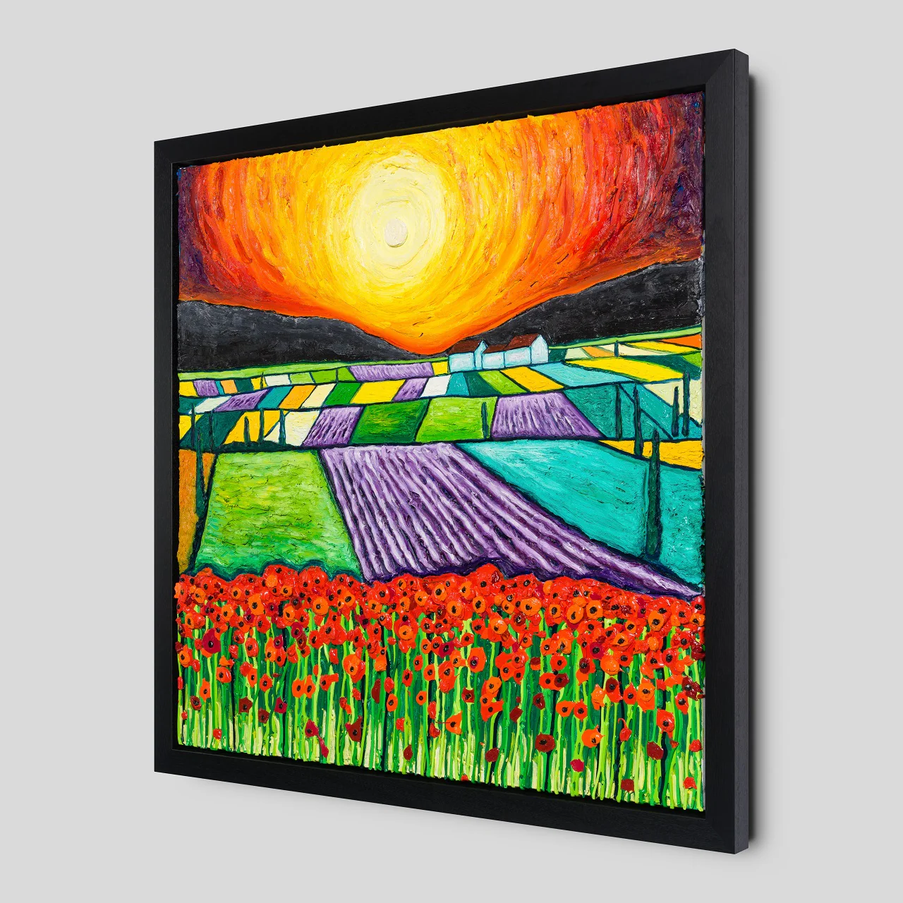Sunset On Poppy Field - Image 2