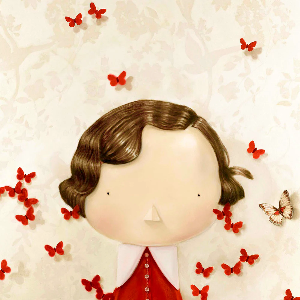 Portrait Of Miss Cecile Bourget - Image 2