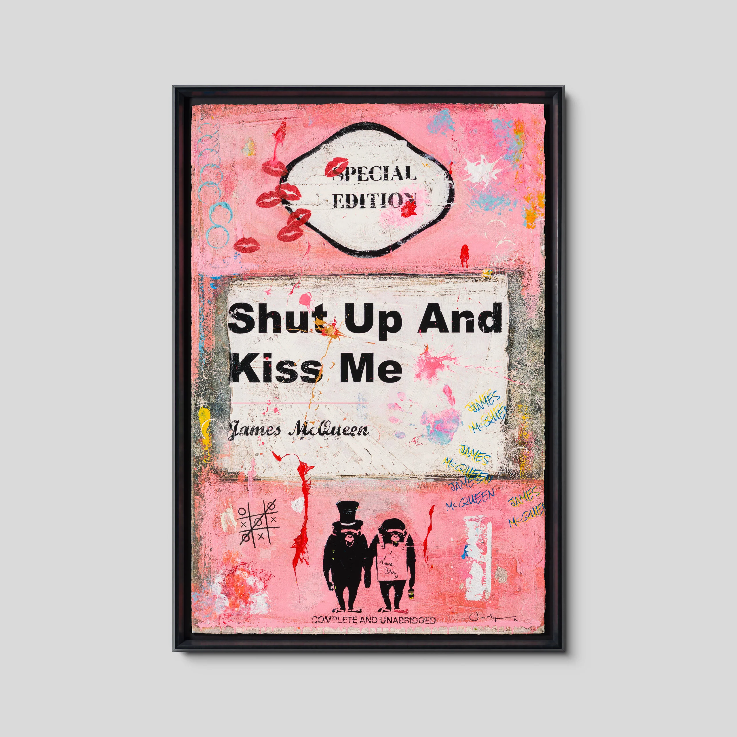 Shut Up and Kiss Me | Pink | Unique 3