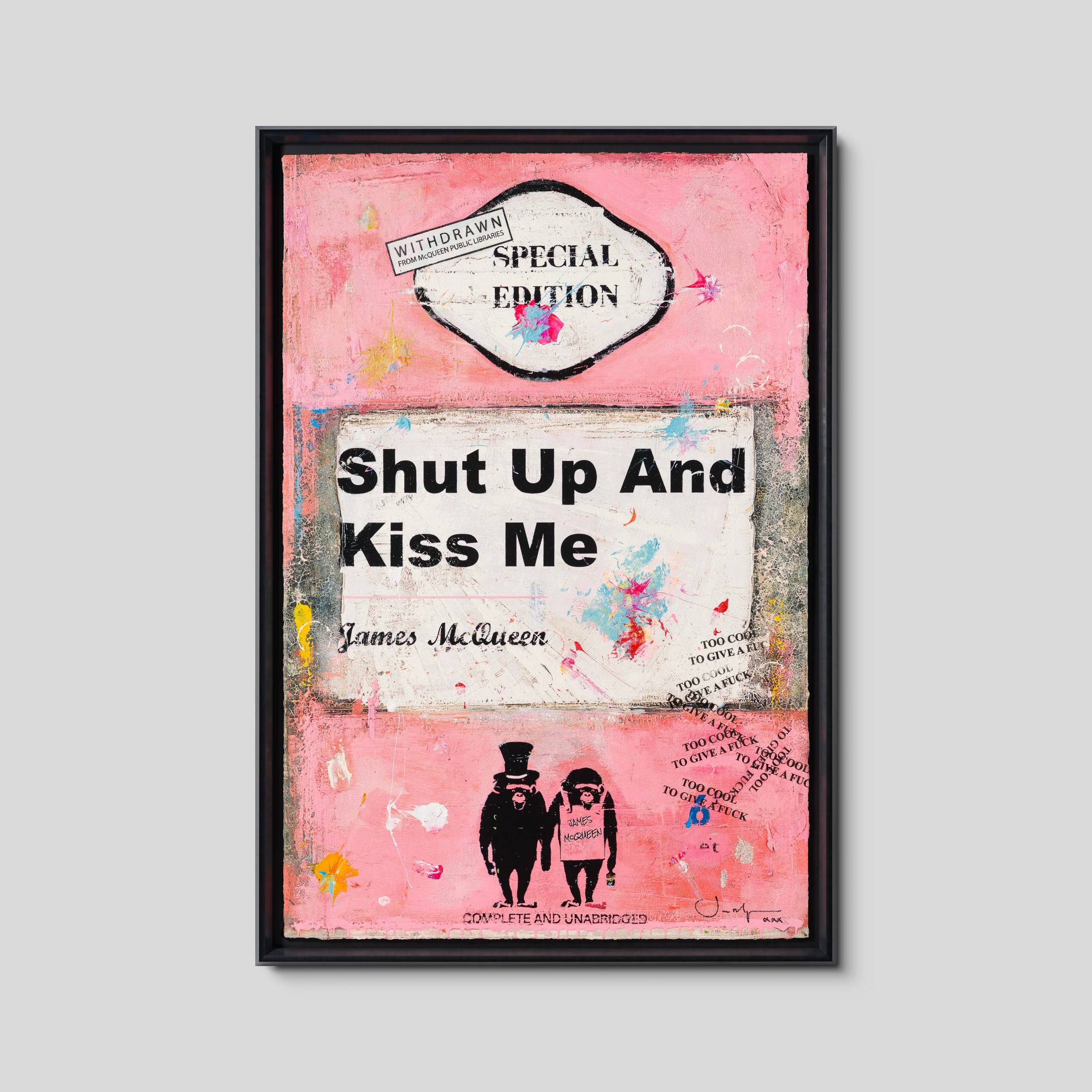 Shut Up and Kiss Me | Pink | Unique 6