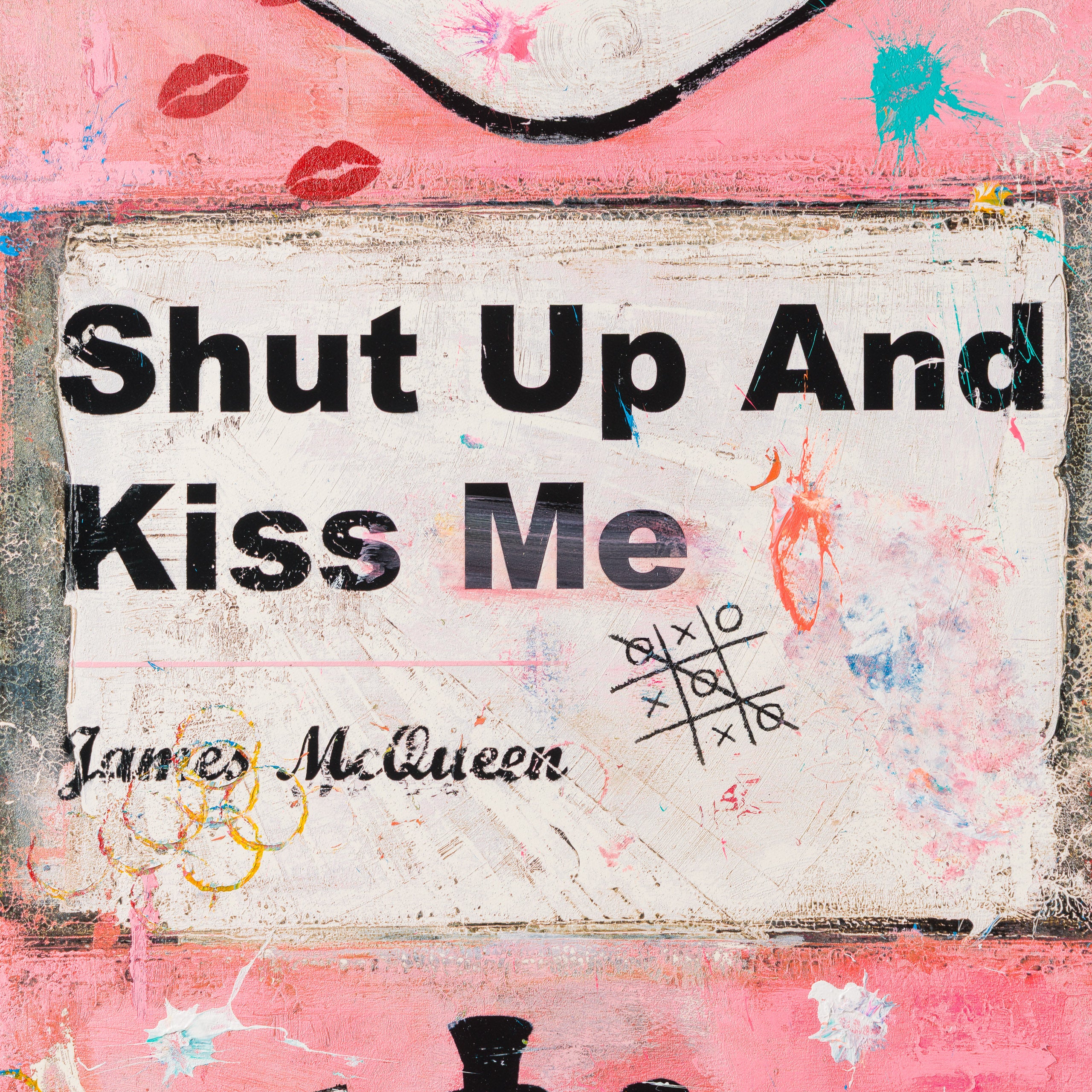 Shut Up and Kiss Me | Pink | Unique 8 - Image 2