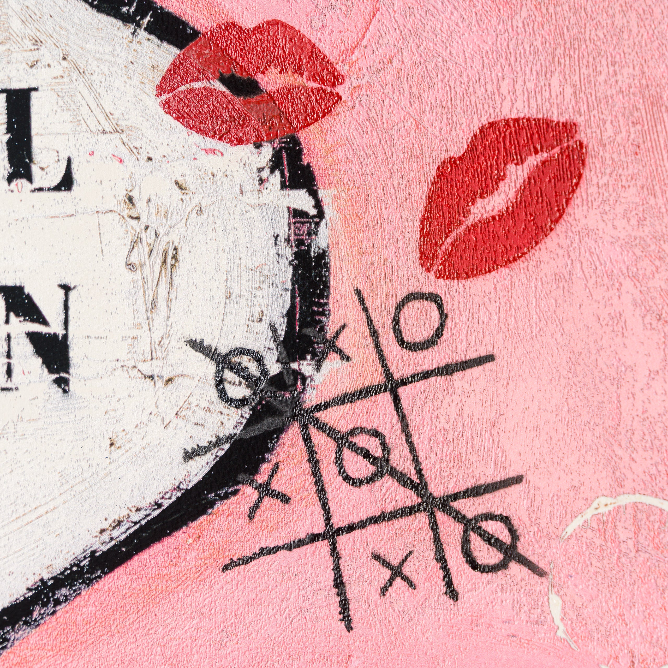 Shut Up and Kiss Me | Pink | Unique 9 - Image 2