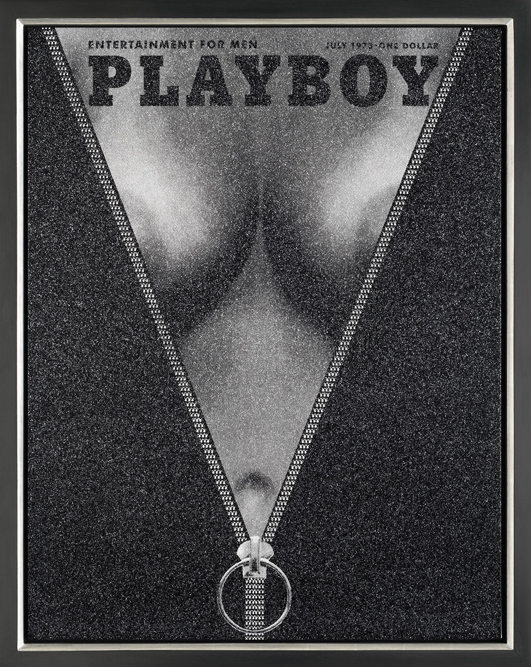 July 1973 - Silkscreen on canvas (Medium) - Image 2