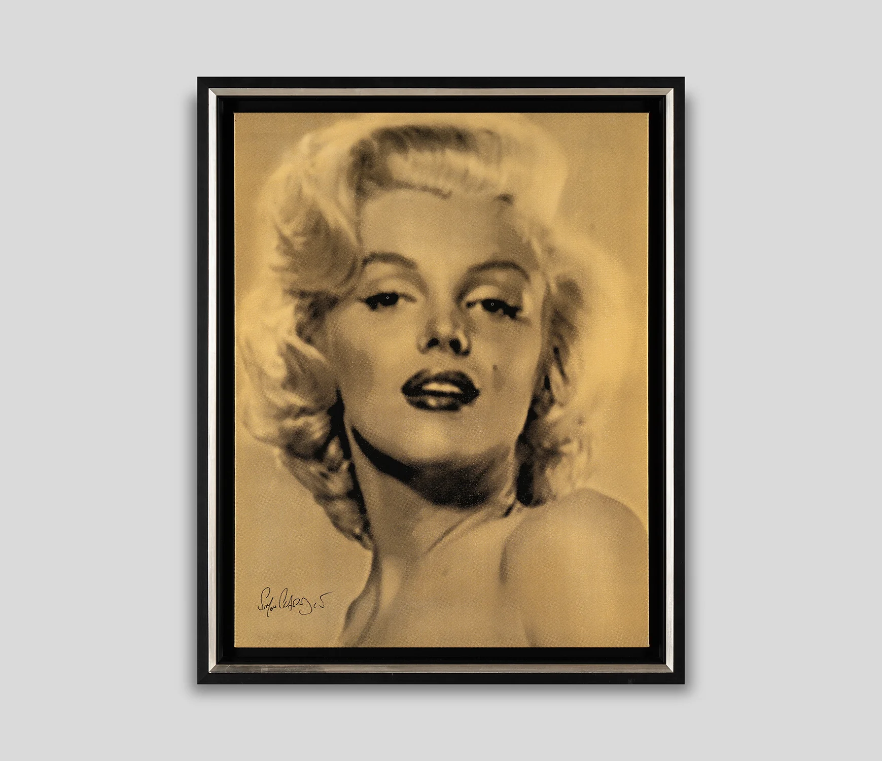 Monroe Silkscreen Gold 2 - Image 2