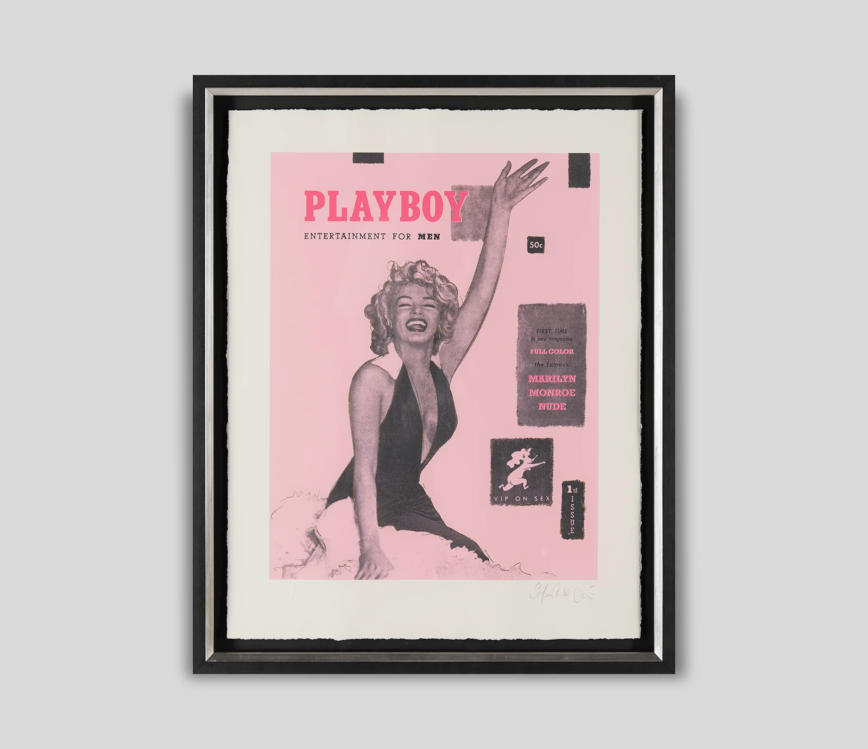 Playboy “1st Issue” Blush Pink & Magenta - Image 2