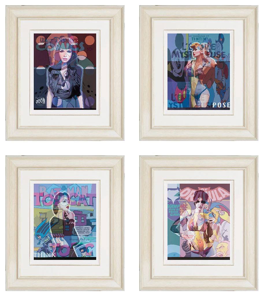 Mystery (Series No.1) | Framed Set of Four
