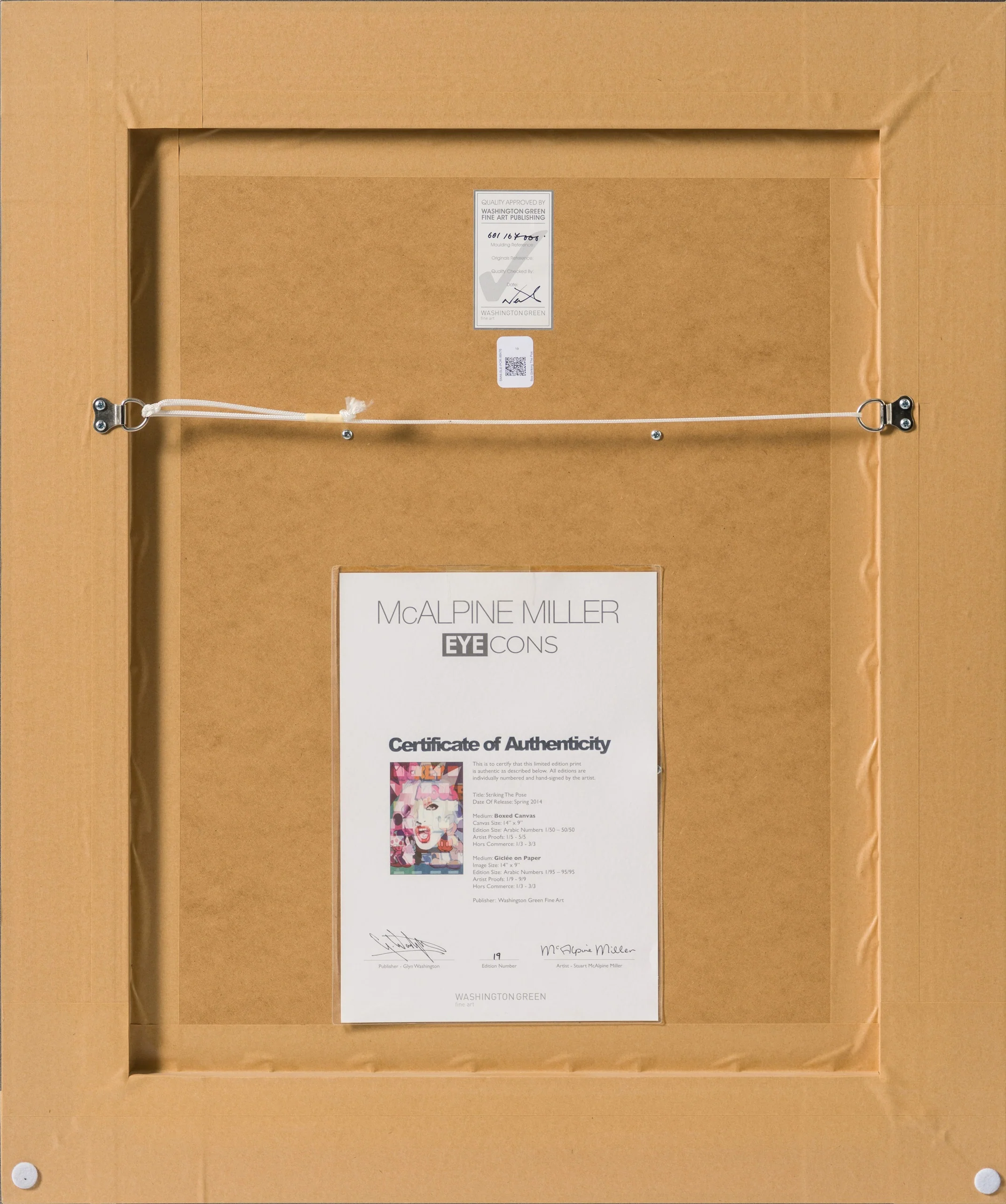 Striking The Pose - Boxed Canvas - Image 7