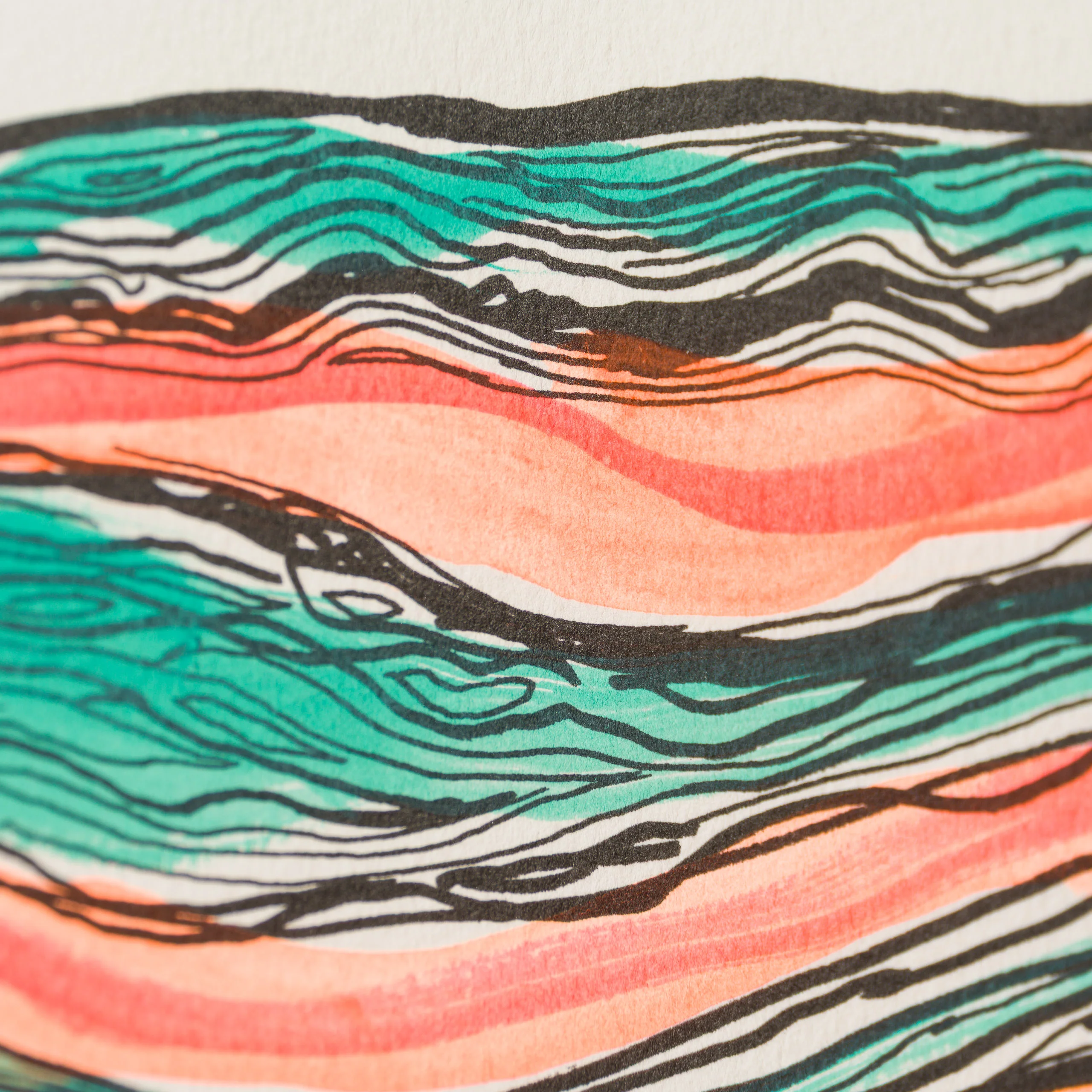 The Scream in the Style of Edvard Munch (1895) Unique I - Image 6