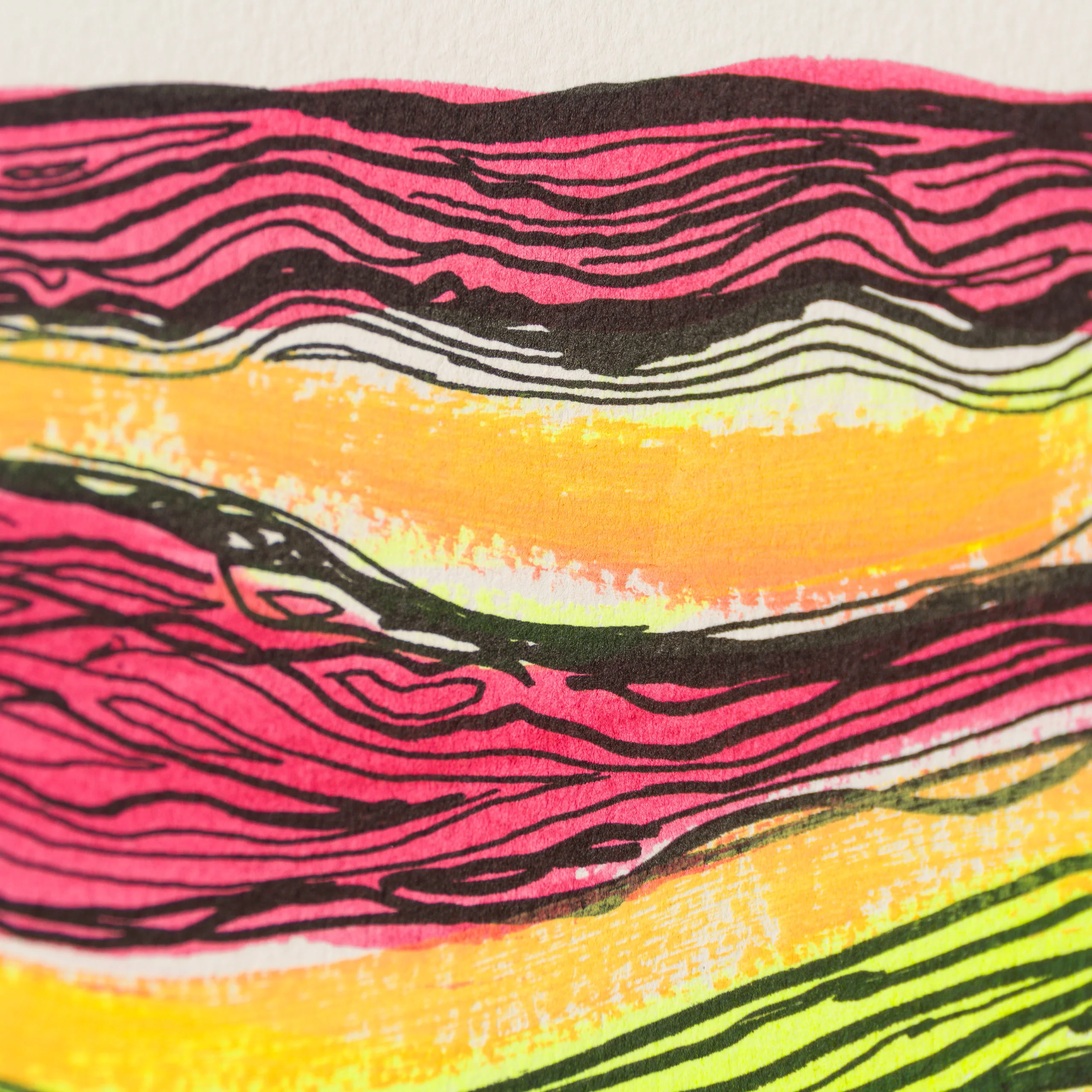 The Scream in the Style of Edvard Munch (1895) Unique IV - Image 7
