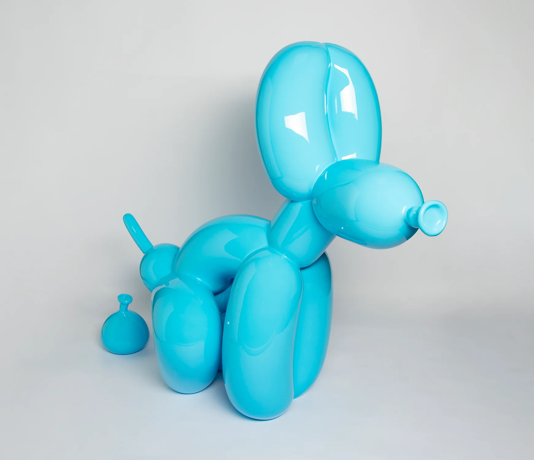 Large POPek Balloon Dog | Baby Blue