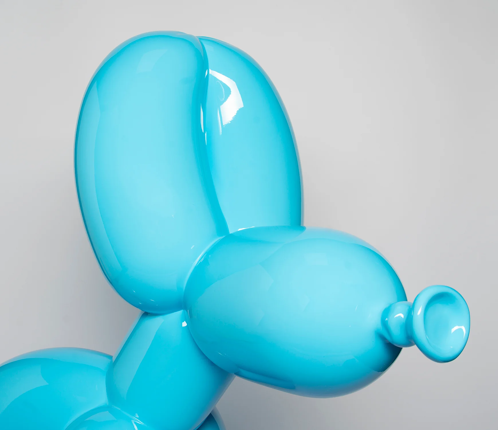 Large POPek Balloon Dog | Baby Blue - Image 4
